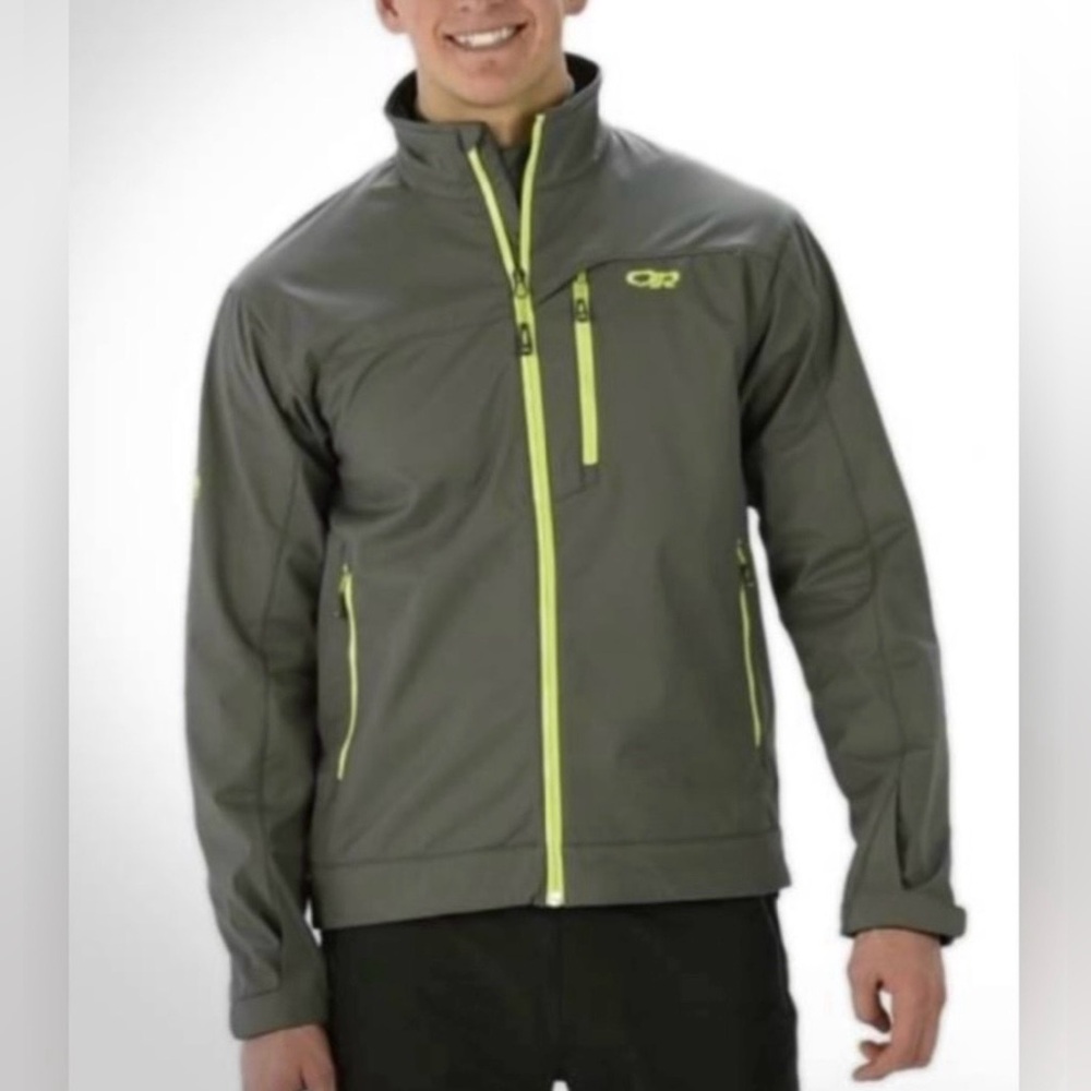 Outdoor Research Transfer Hooded Soft Shell Jacket Size M
